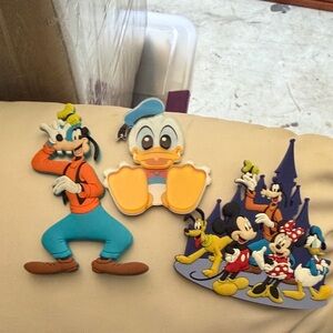 Set of 3  Disney Magnets